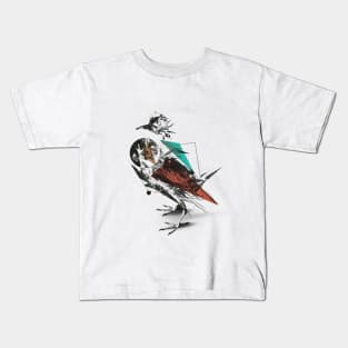 Abstract Bird Kids T-Shirt